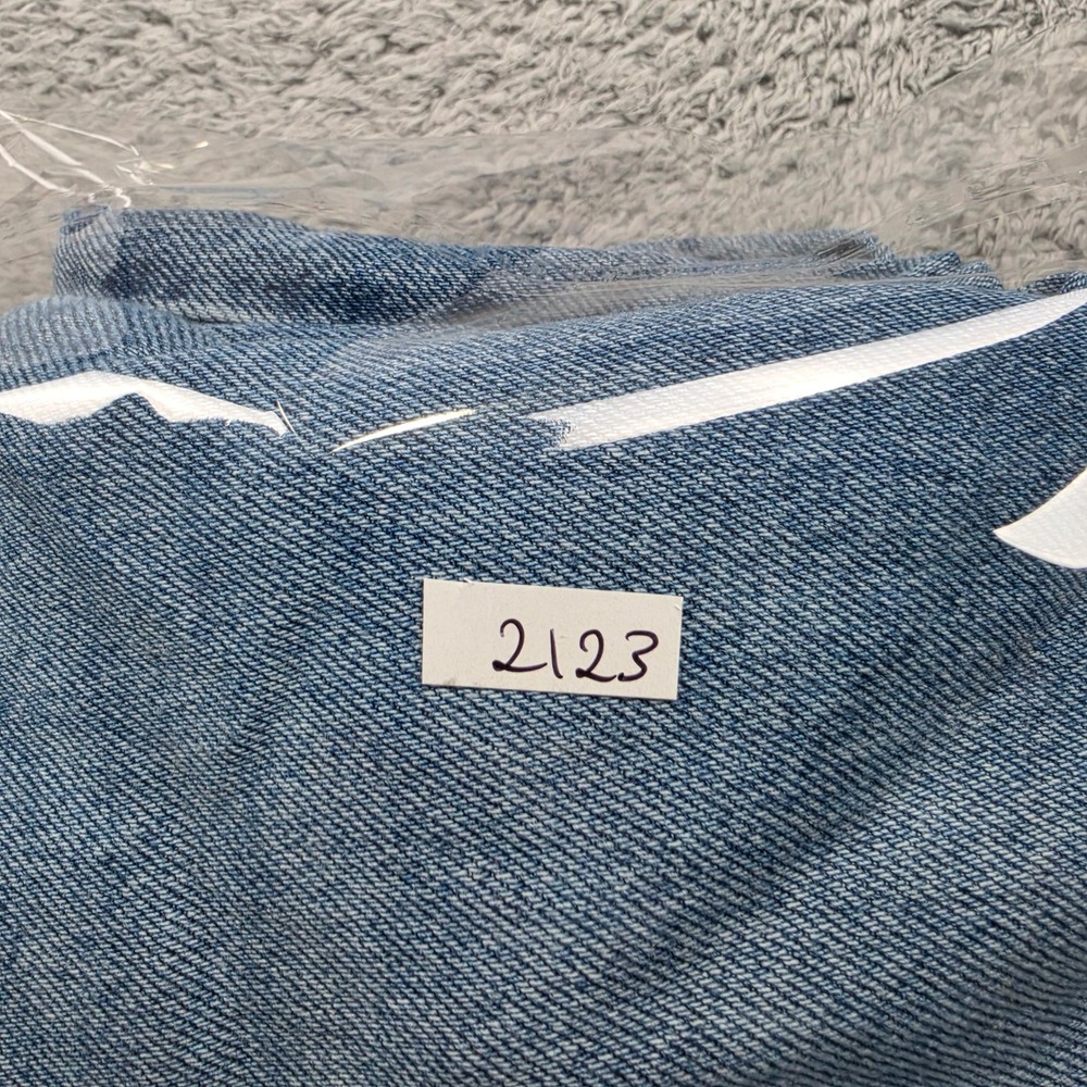 Levis Premium Baggy Dad Barrel Jeans Womens 24 Blue High Rise Relaxed Tapered - Picture 13 of 13